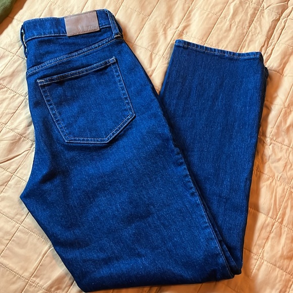 J. Crew Classic Straight dark wash denim jeans - Picture 2 of 5